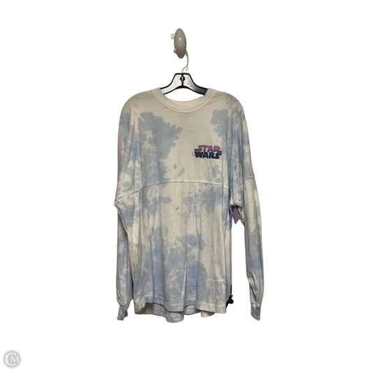Top Long Sleeve By Disney Store In Blue & Purple, Size: L