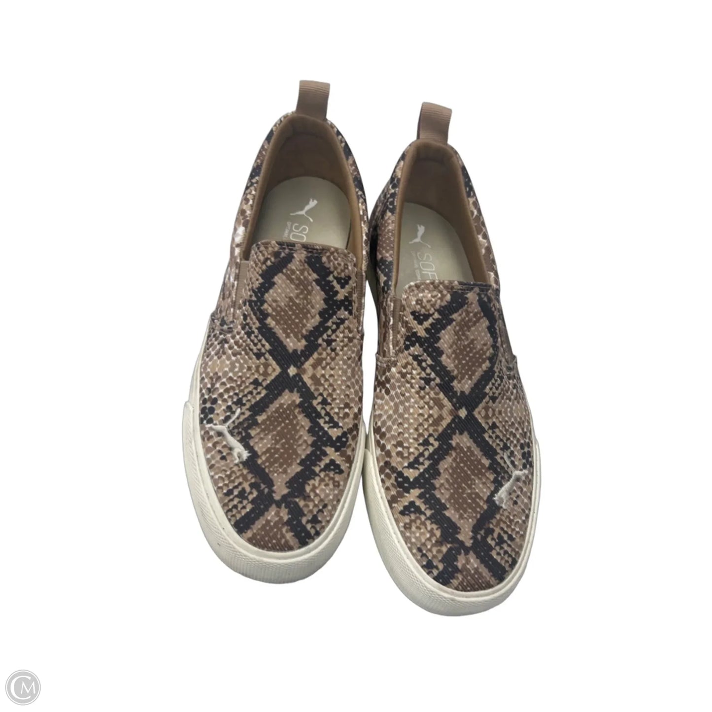 Shoes Flats By Puma In Snakeskin Print, Size: 7