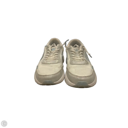 Shoes Athletic By Hey Dude In Grey & White, Size: 10