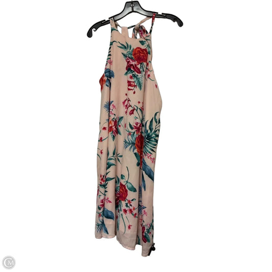 Dress Casual Short By Gibson In Floral Print, Size: M