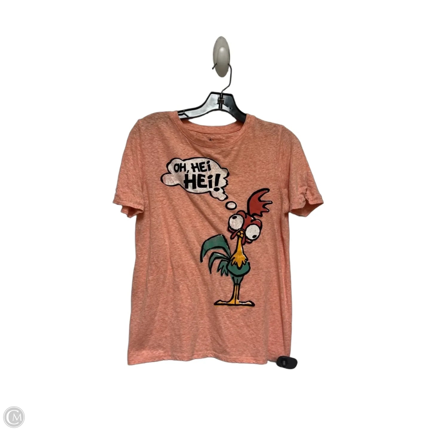 Top Short Sleeve Basic By Disney Store In Orange, Size: S