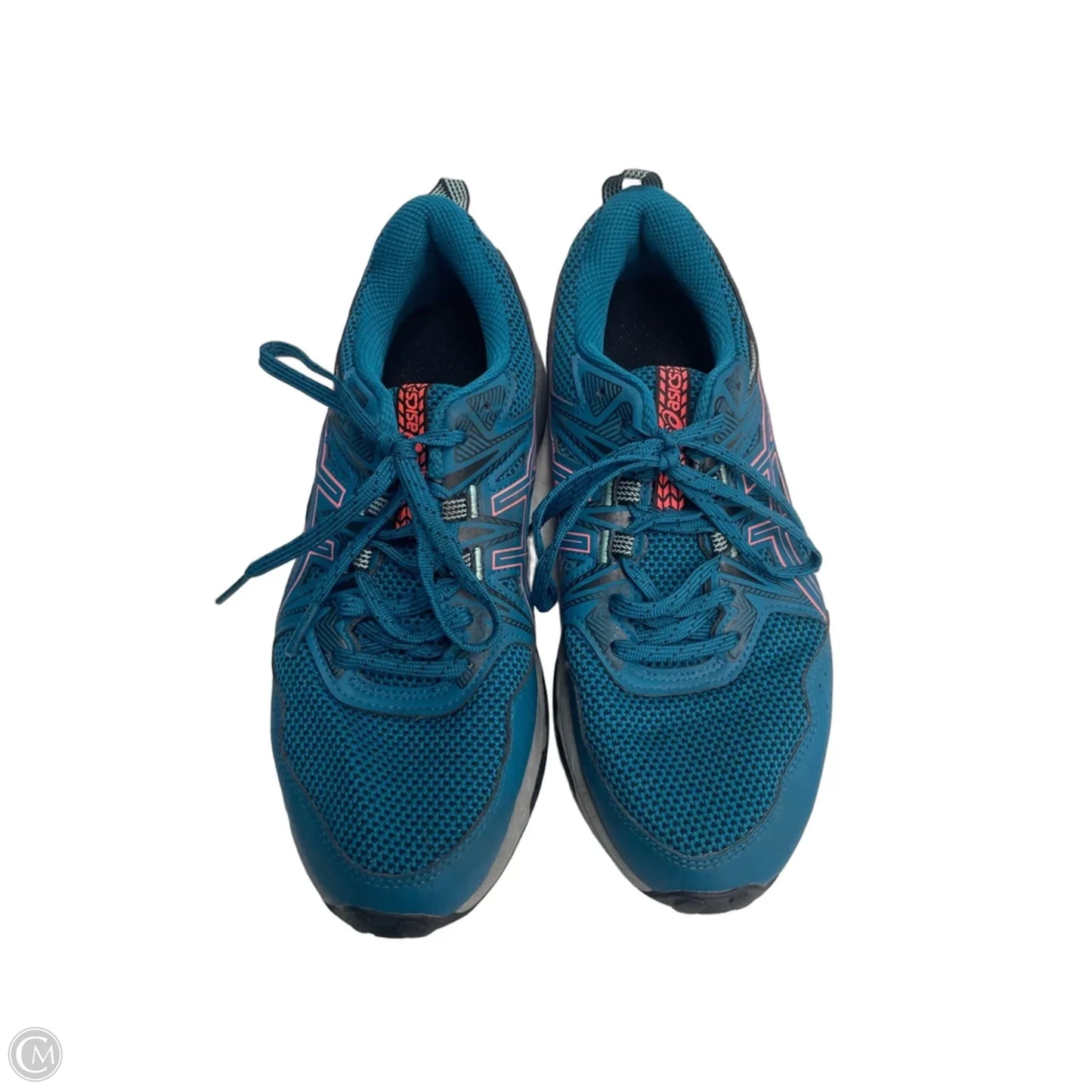 Shoes Athletic By Asics In Blue & Orange, Size: 7.5