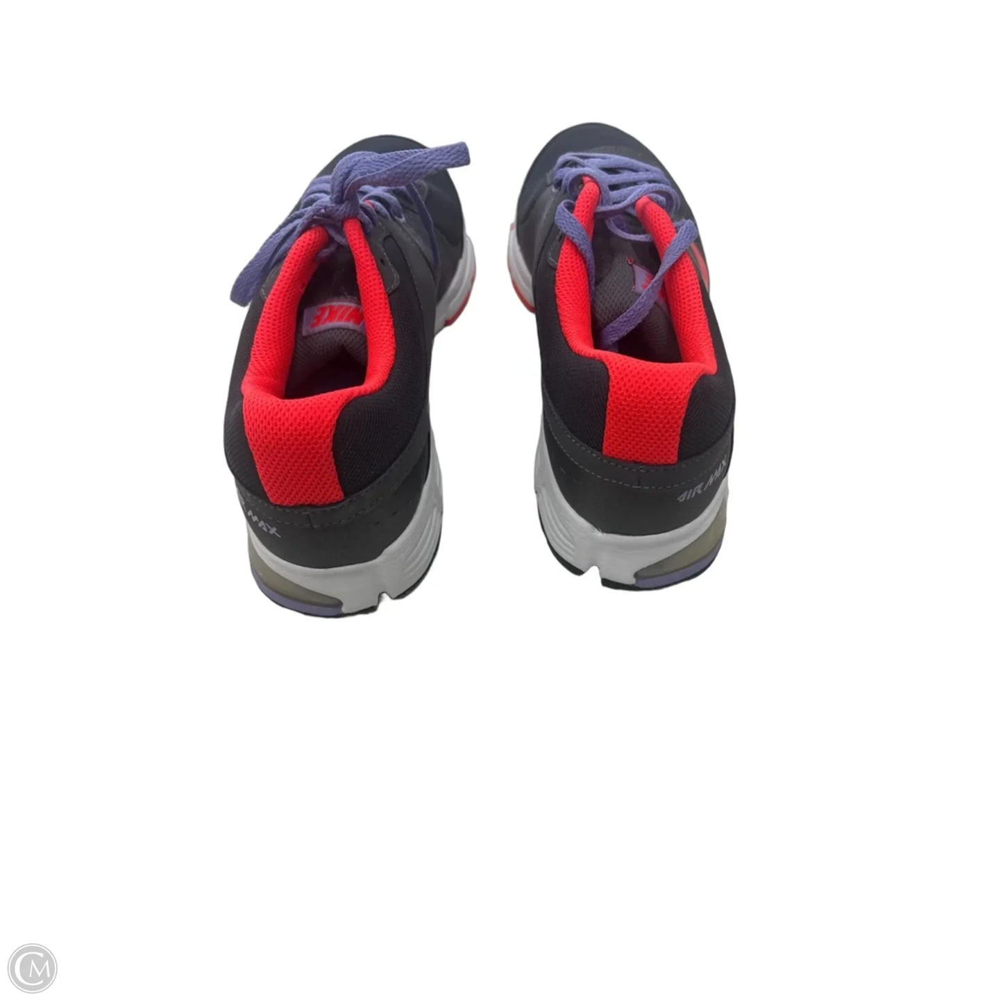 Shoes Athletic By Nike In Grey & Orange, Size: 8.5