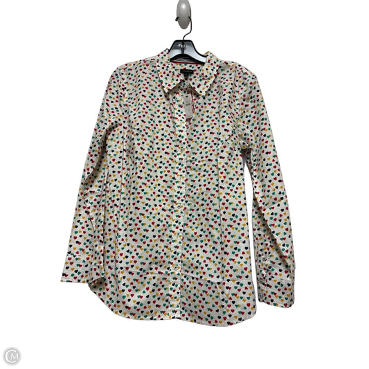 Top Long Sleeve By Talbots In Multi-colored, Size: M