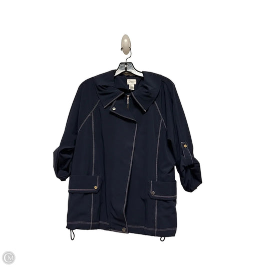 Jacket Other By Zenergy By Chicos In Navy, Size: S