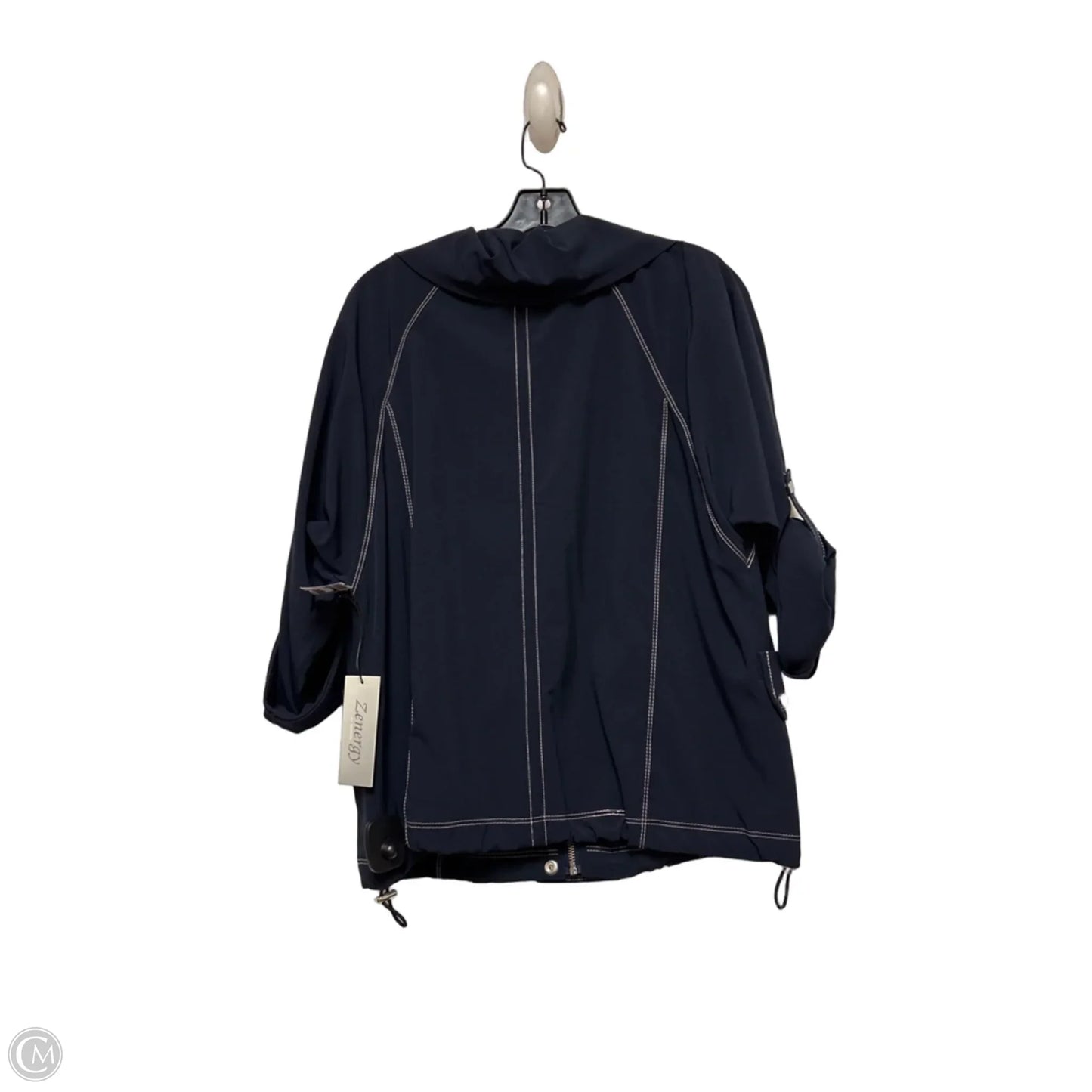 Jacket Other By Zenergy By Chicos In Navy, Size: S