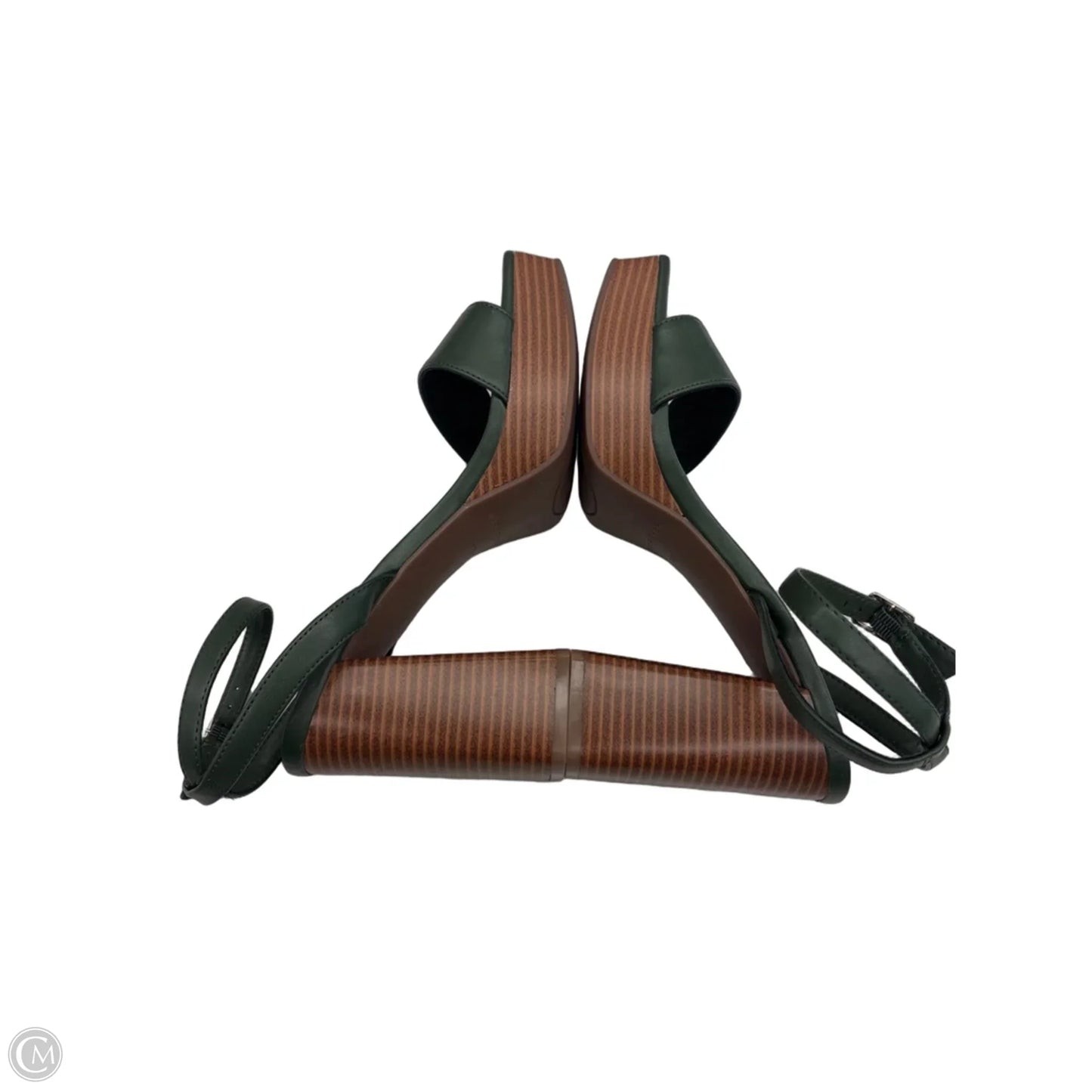 Shoes Heels Block By Marc Fisher In Green, Size: 7