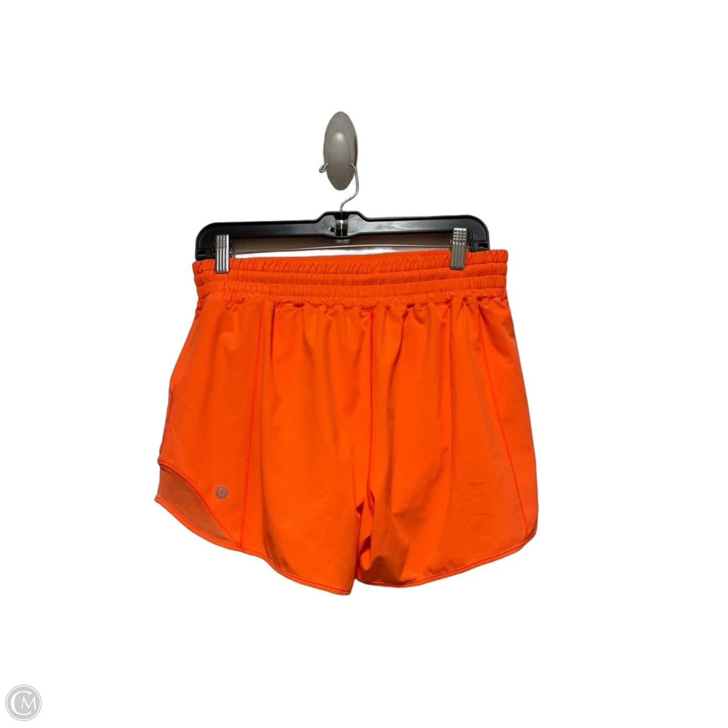 Athletic Shorts By Lululemon In Orange, Size: 10