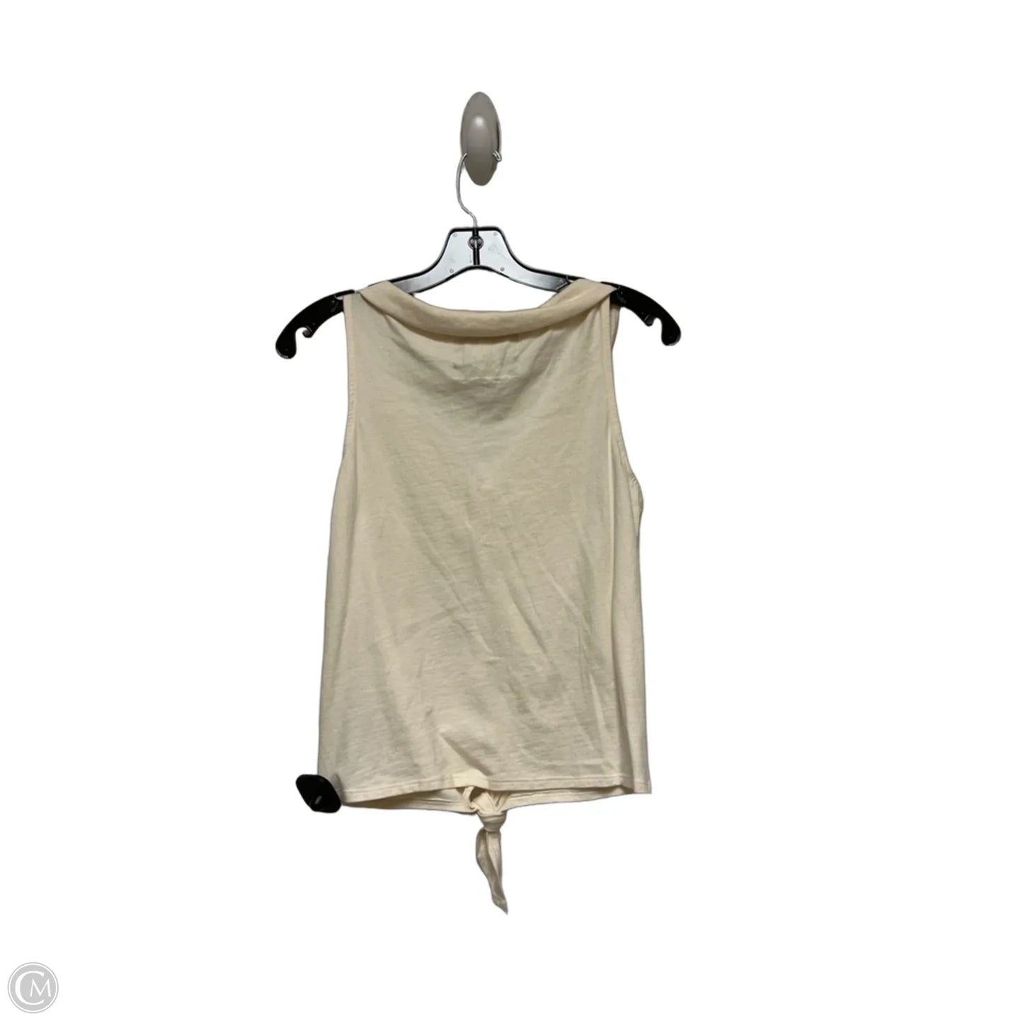 Top Sleeveless By Anthropologie In Cream, Size: M