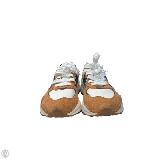 Shoes Athletic By New Balance In Blue & Tan, Size: 10