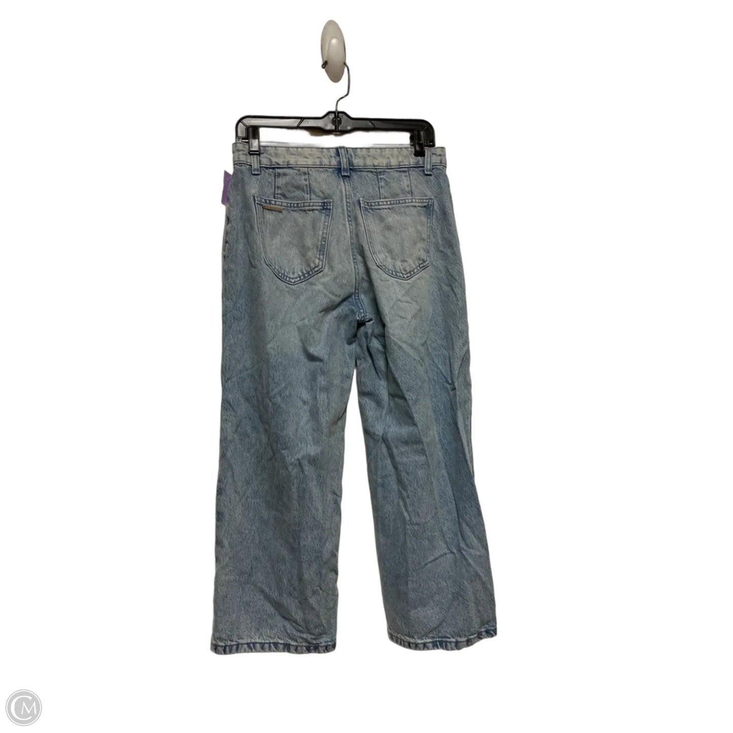 Jeans Cropped By Michael By Michael Kors In Blue Denim, Size: 4