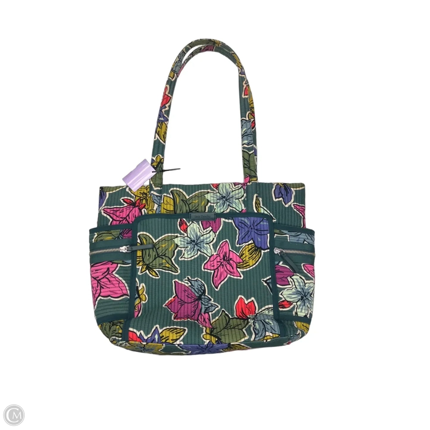 Handbag By Vera Bradley, Size: Large