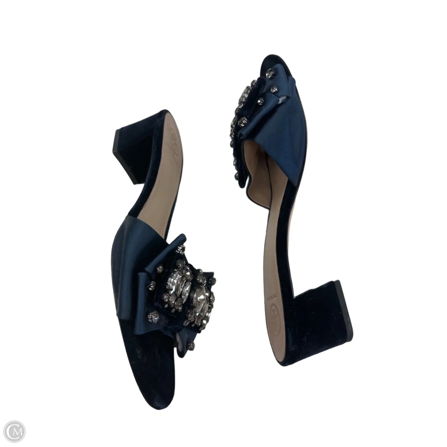 Shoes Designer By Tory Burch In Navy, Size: 9