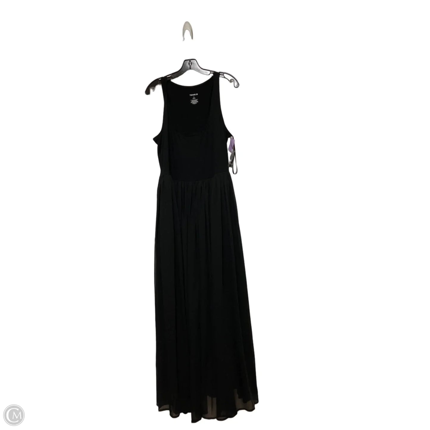 Dress Casual Maxi By Torrid In Black, Size: 1x