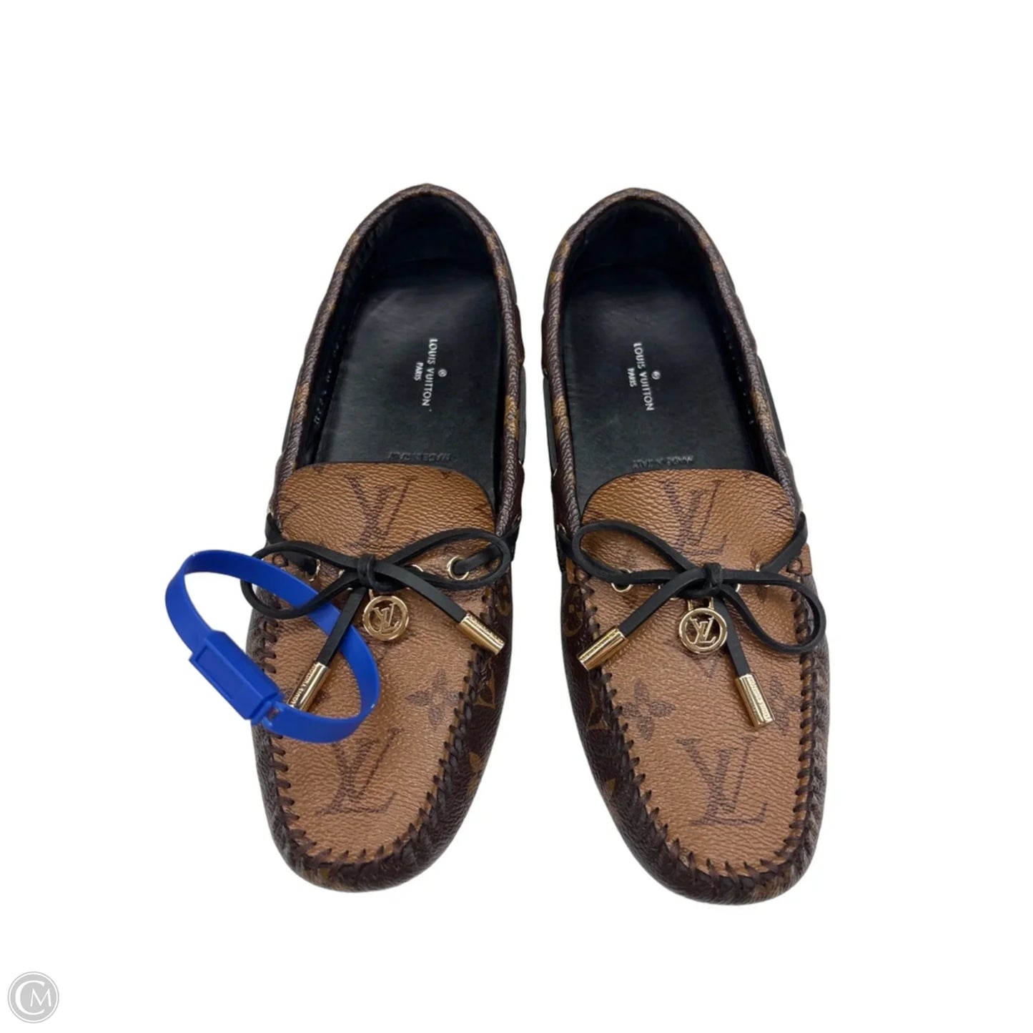 Shoes Luxury Designer By Louis Vuitton In Brown, Size: 5.5