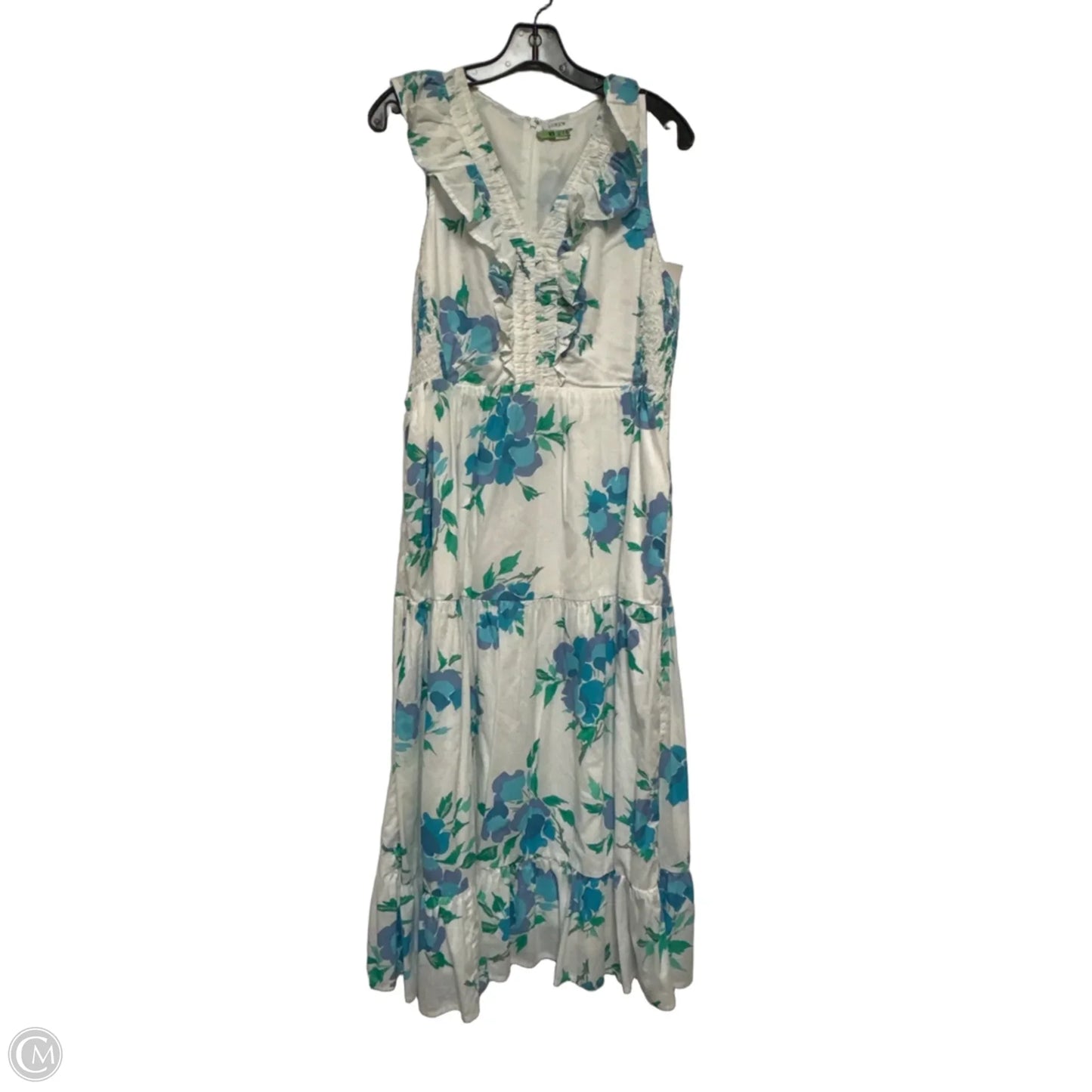 Dress Casual Midi By J. Crew In Floral Print, Size: M