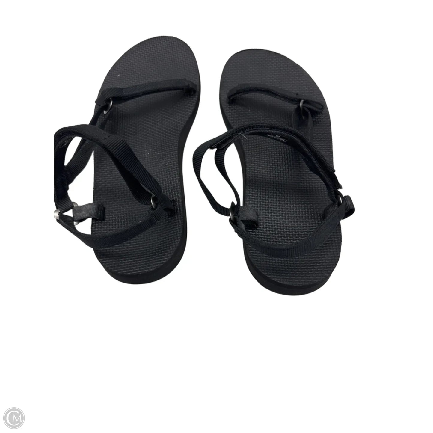 Sandals Flats By Teva In Black, Size: 9