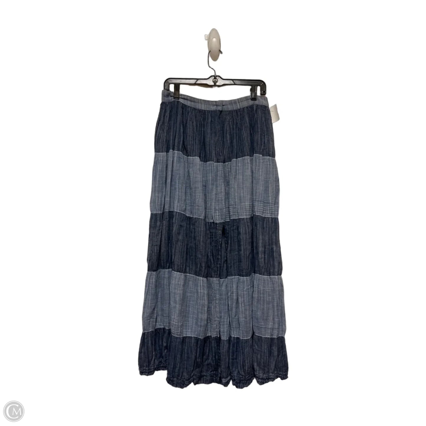 Skirt Maxi By Free People In Blue & White, Size: 0