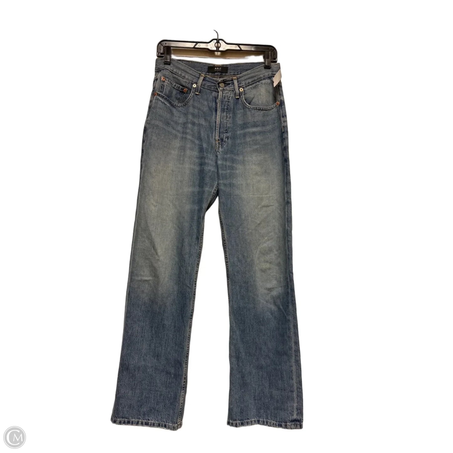 Jeans Wide Leg By Able In Animal Print, Size: 4