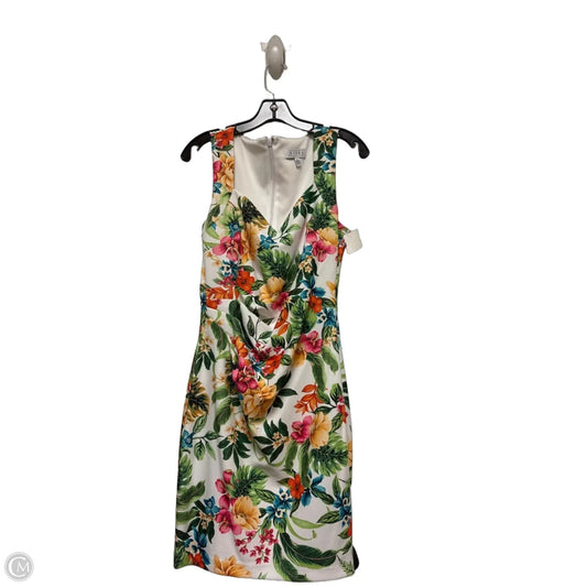 Dress Casual Short By Clothes Mentor In Tropical Print, Size: M