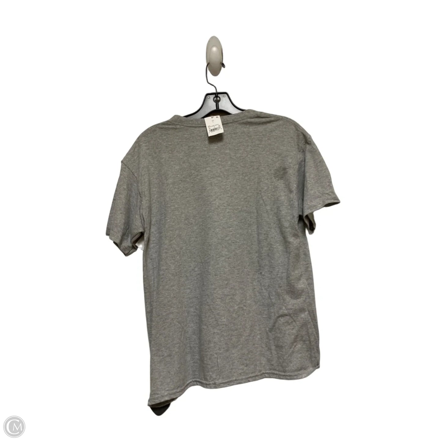 Top Short Sleeve Basic By Disney In Grey, Size: L