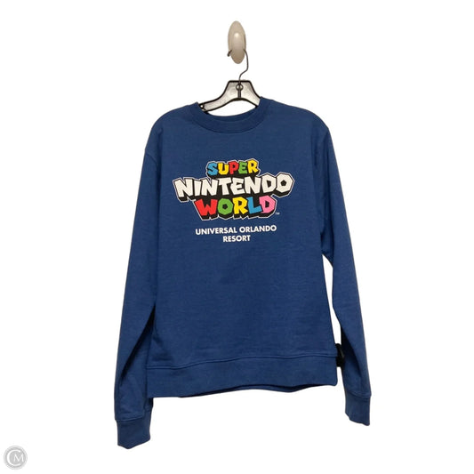 Top Long Sleeve By Clothes Mentor In Blue, Size: S