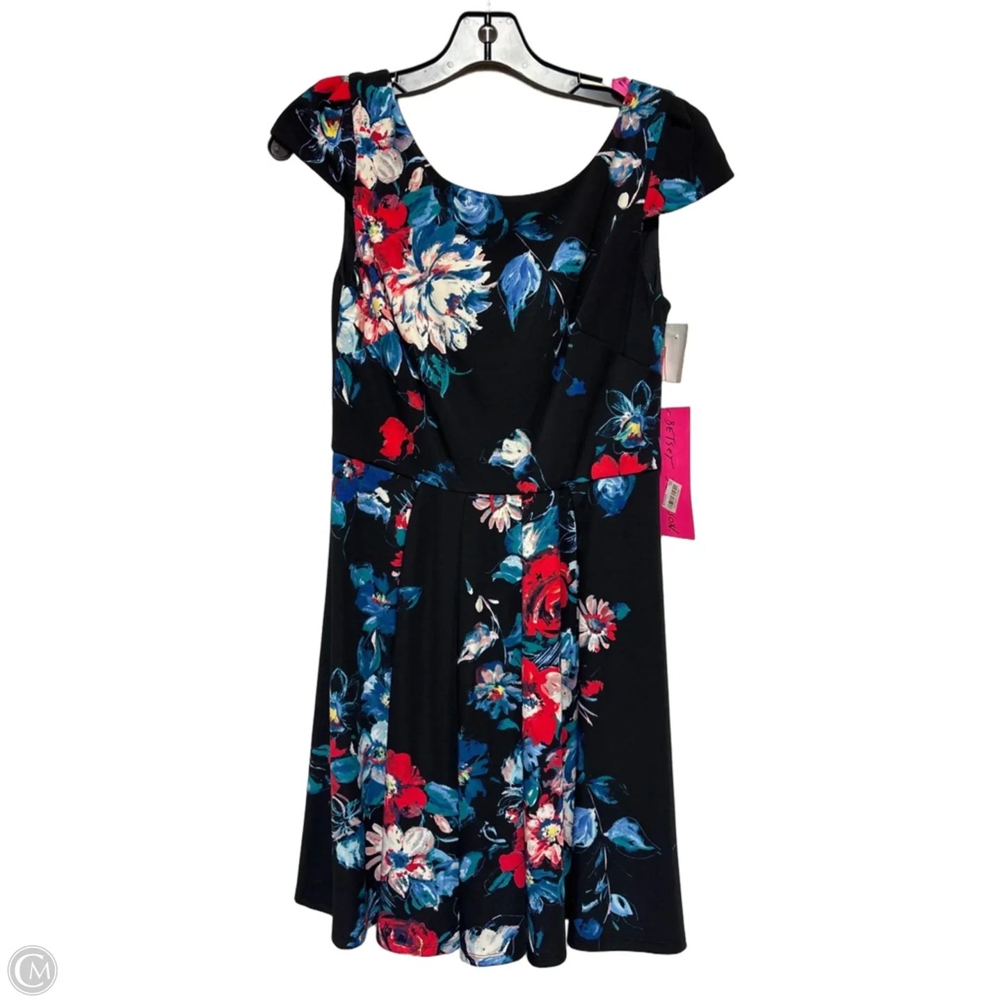 Dress Casual Short By Betsey Johnson In Floral Print, Size: S