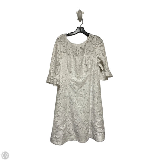 Dress Designer By Lilly Pulitzer In White, Size: 10