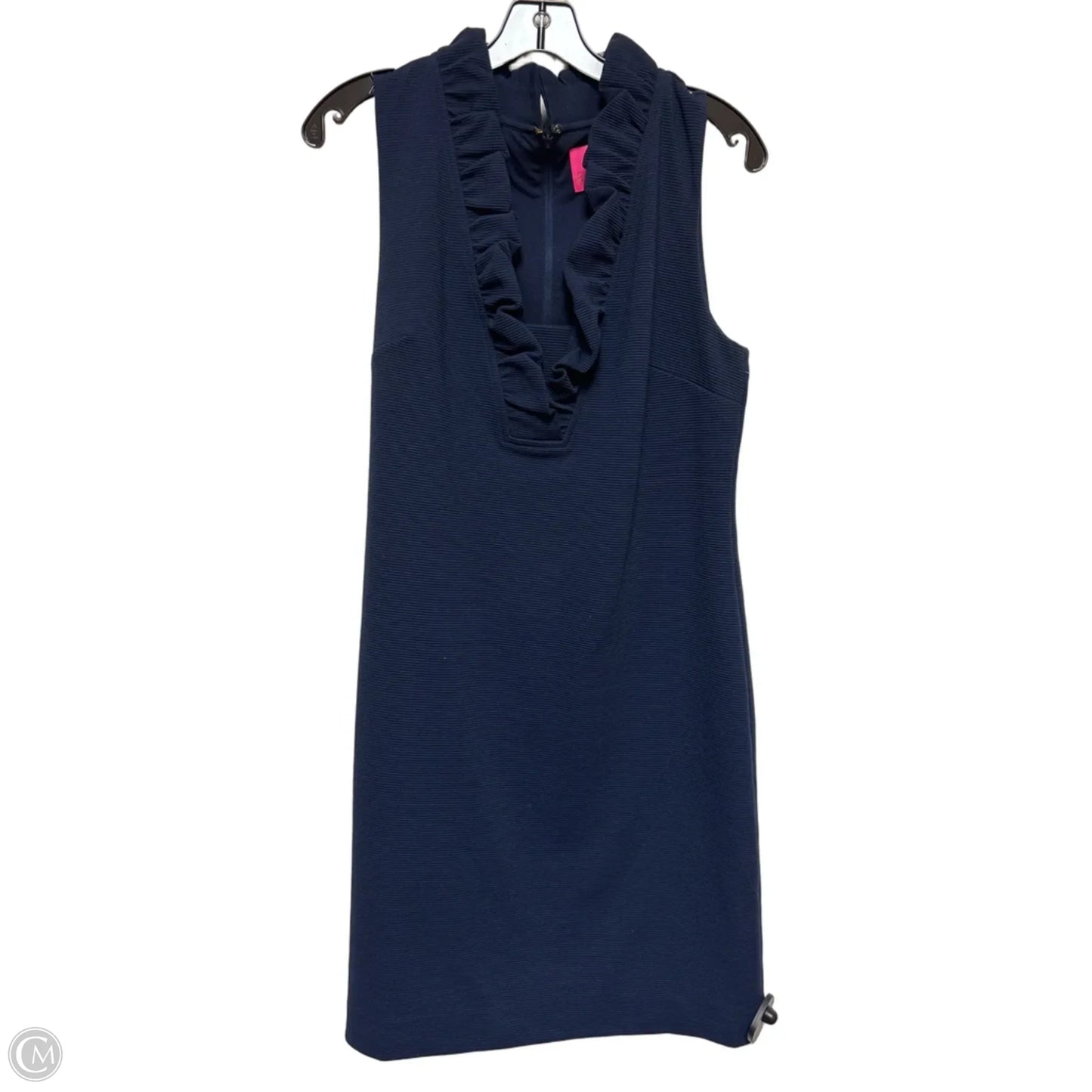 Dress Designer By Lilly Pulitzer In Navy, Size: L