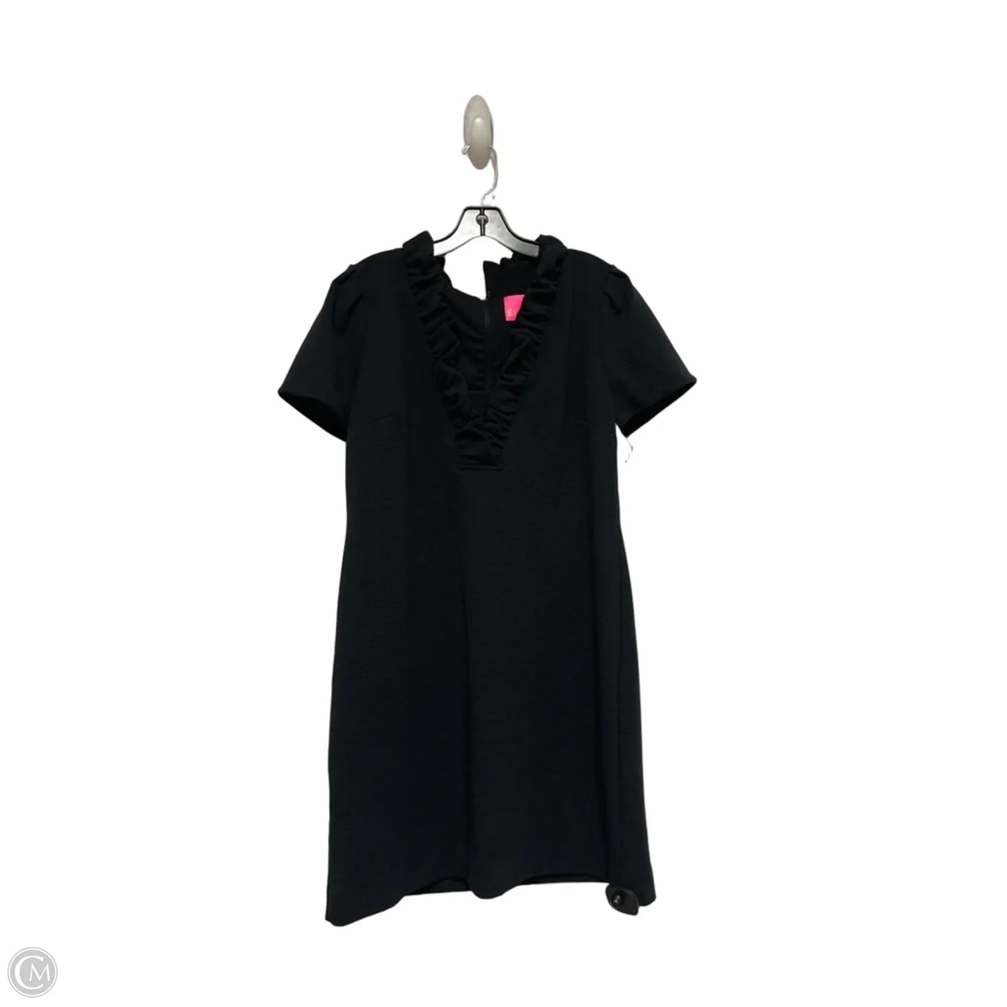 Dress Designer By Lilly Pulitzer In Black, Size: L
