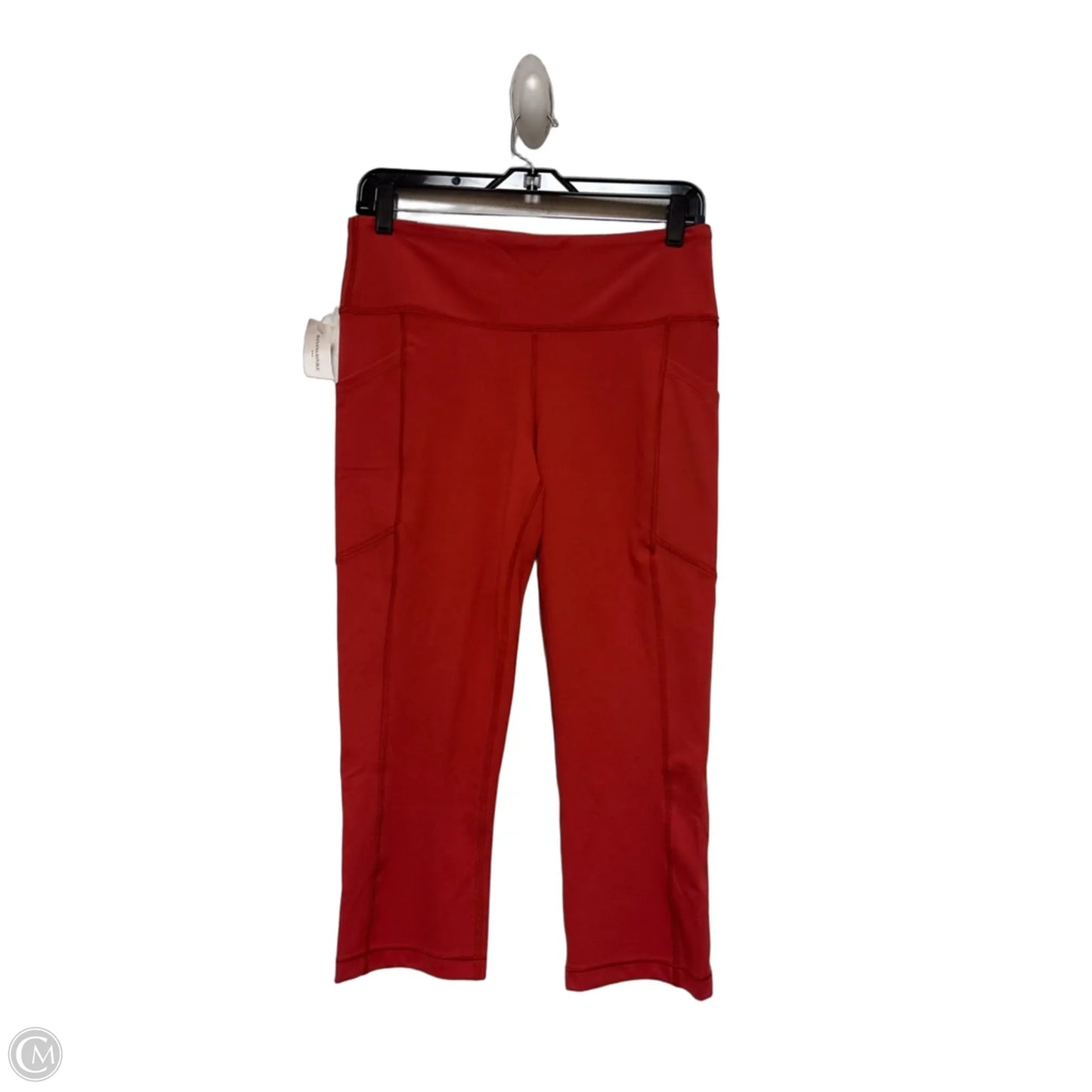 Athletic Leggings Capris By Banana Republic In Orange, Size: M