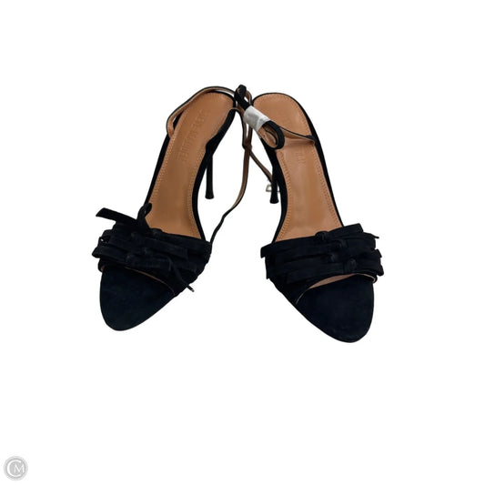 Sandals Heels Stiletto By Steve Madden In Black, Size: 6