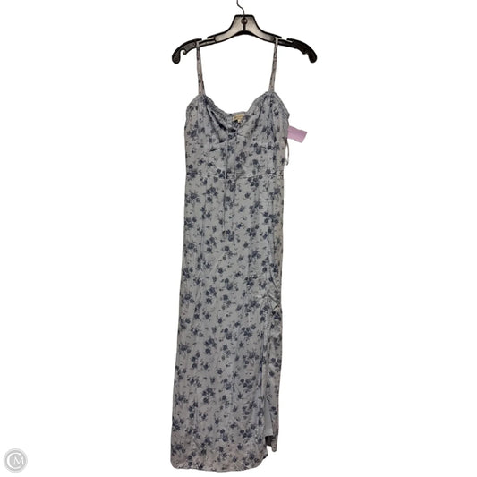 Dress Casual Midi By Aeropostale In Floral Print, Size: M