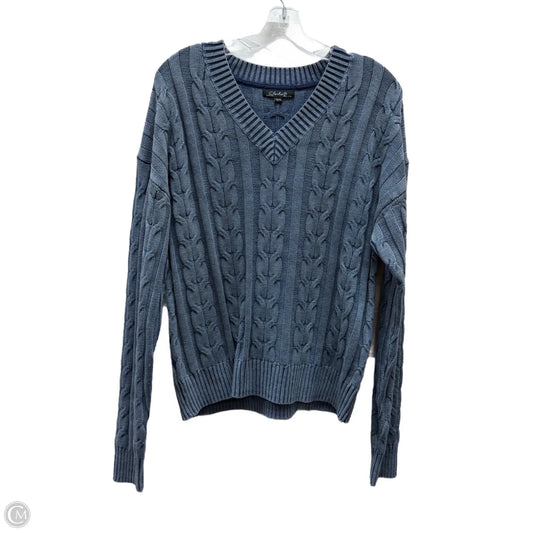 Sweater By Charlie B In Blue, Size: Xl