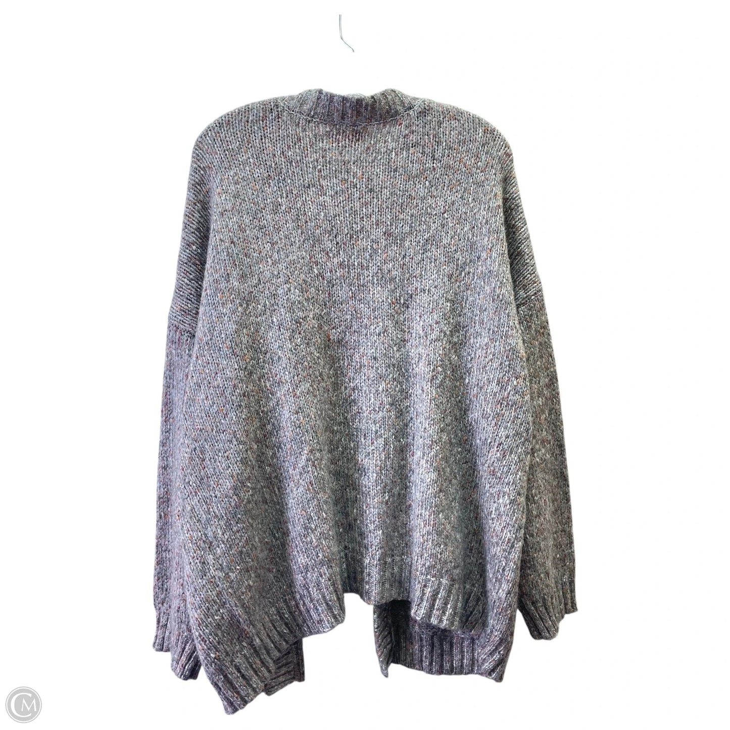 Cardigan By Evri In Grey, Size: 1x