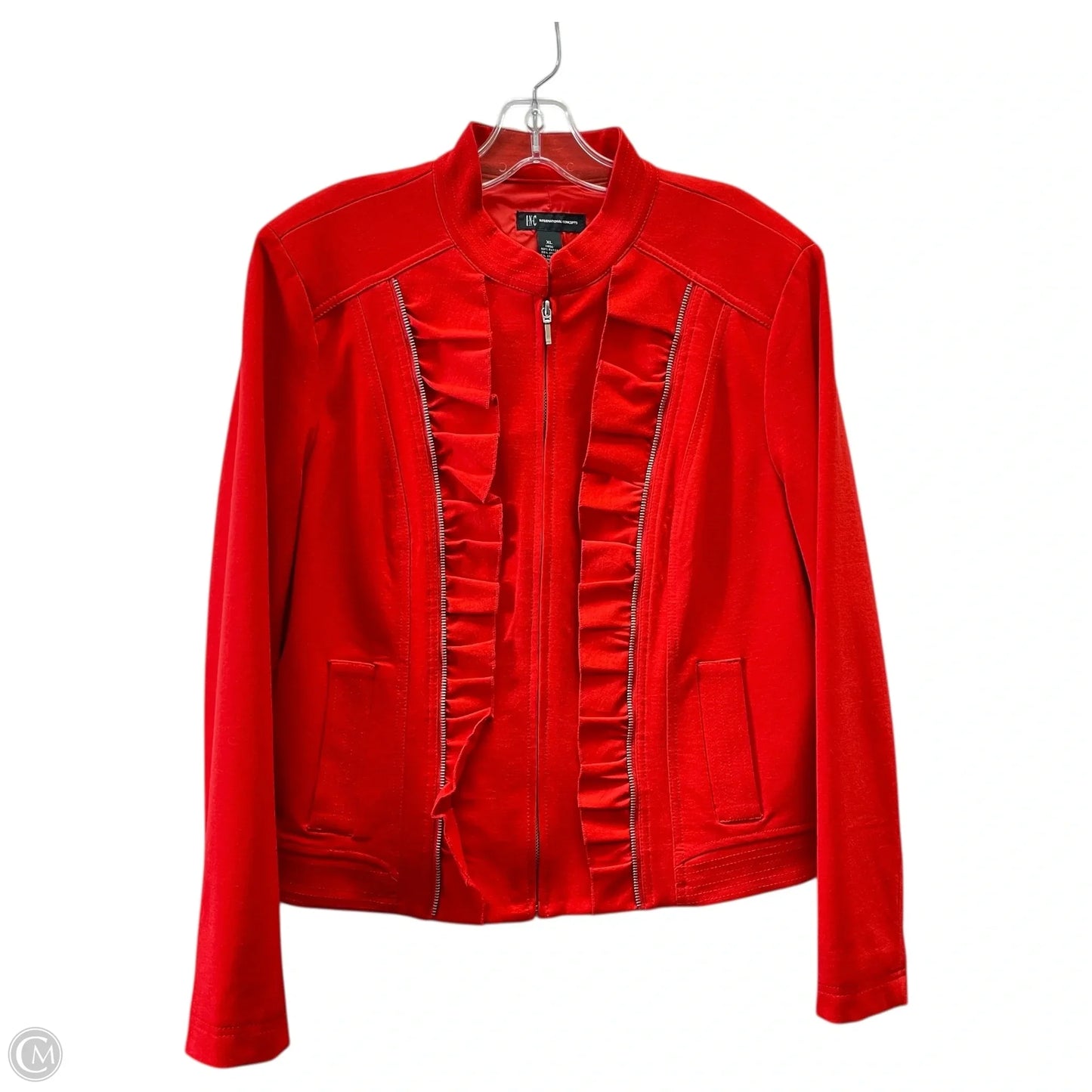 Jacket Other By Inc In Red, Size: Xl