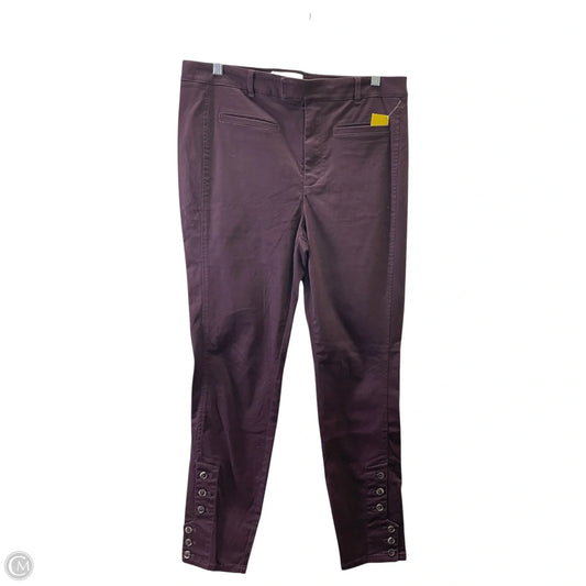 Pants Dress By Anthropologie In Purple, Size: 12