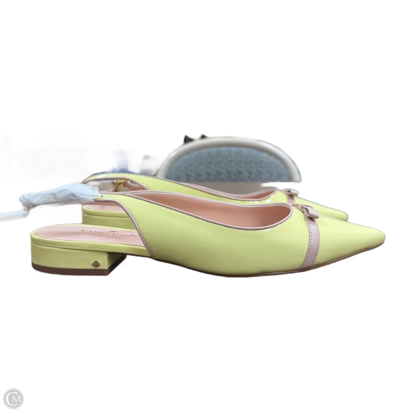 Shoes Designer By Kate Spade In Yellow, Size: 10