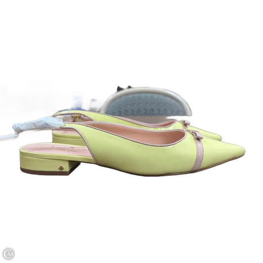 Shoes Designer By Kate Spade In Yellow, Size: 10