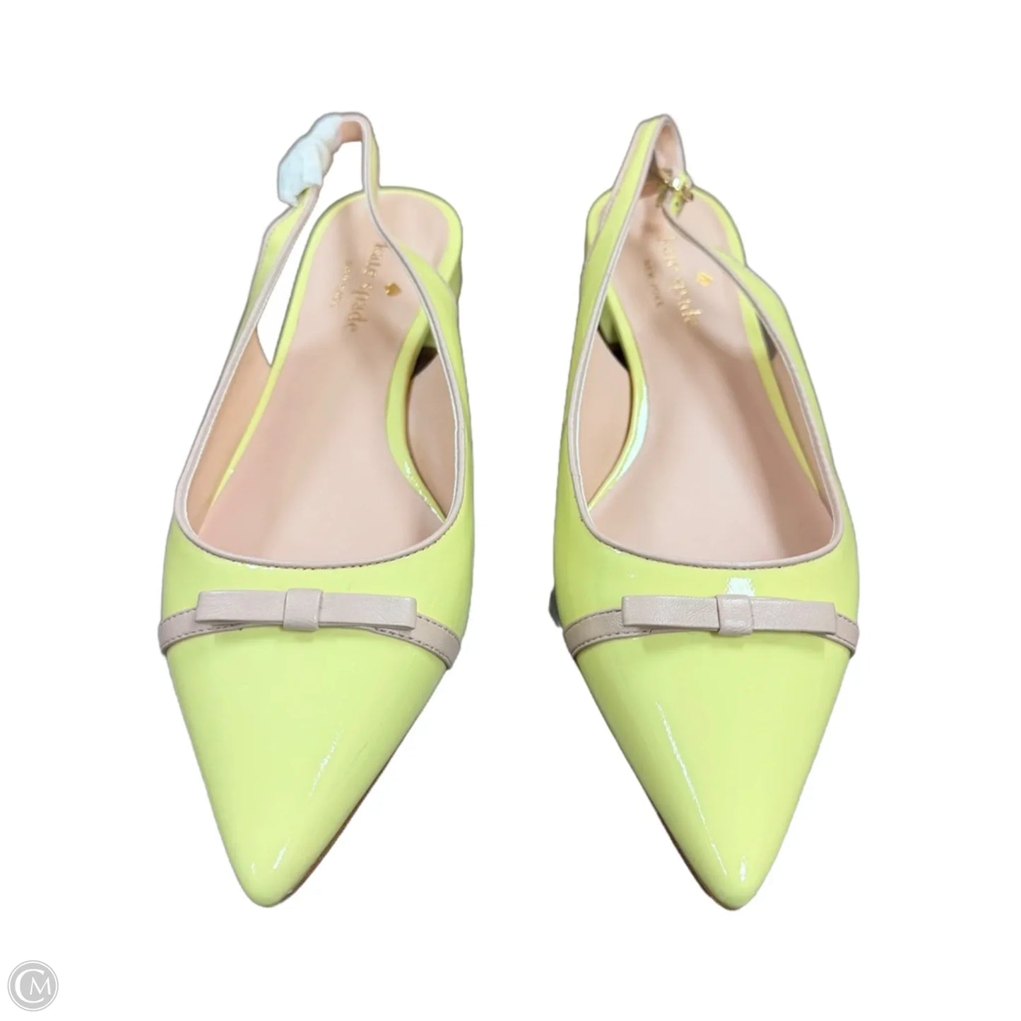Shoes Designer By Kate Spade In Yellow, Size: 10