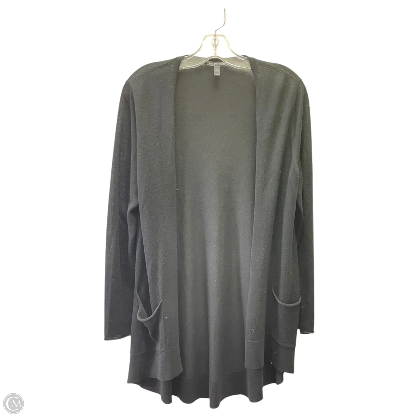 Dress Casual Midi By Leslie Fay In Grey, Size: 16