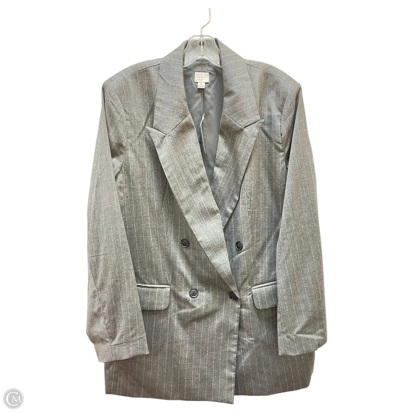 Blazer By A New Day In Grey, Size: Xl