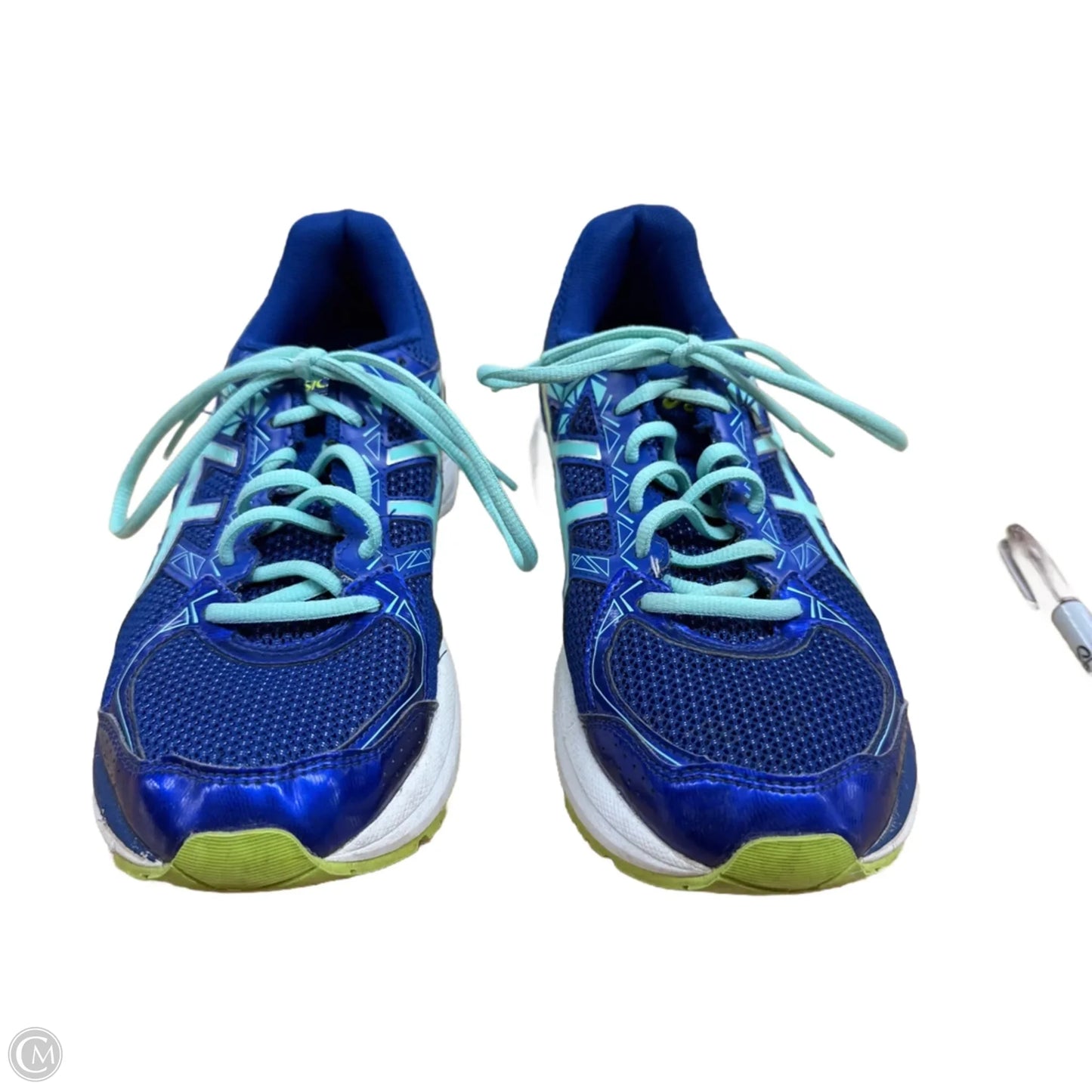 Shoes Sneakers By Asics In Blue, Size: 9.5