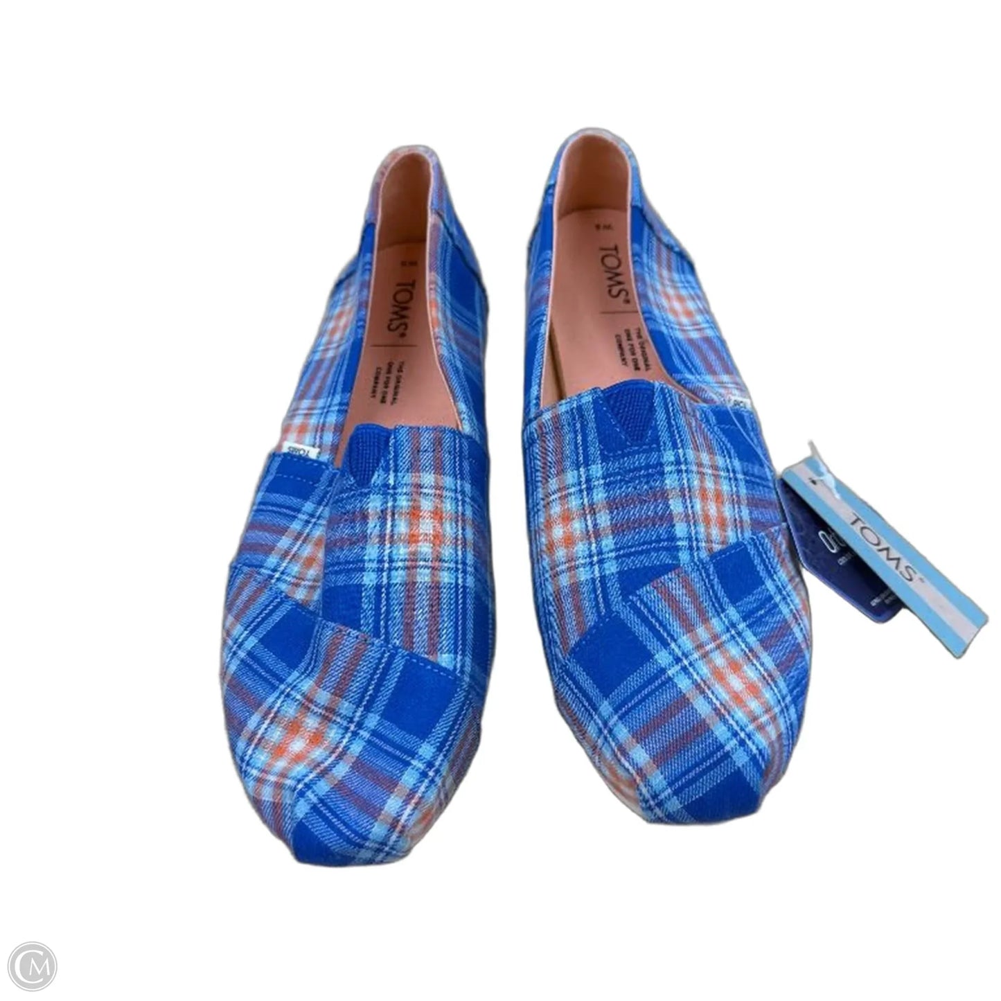 Shoes Flats By Toms In Blue, Size: 8