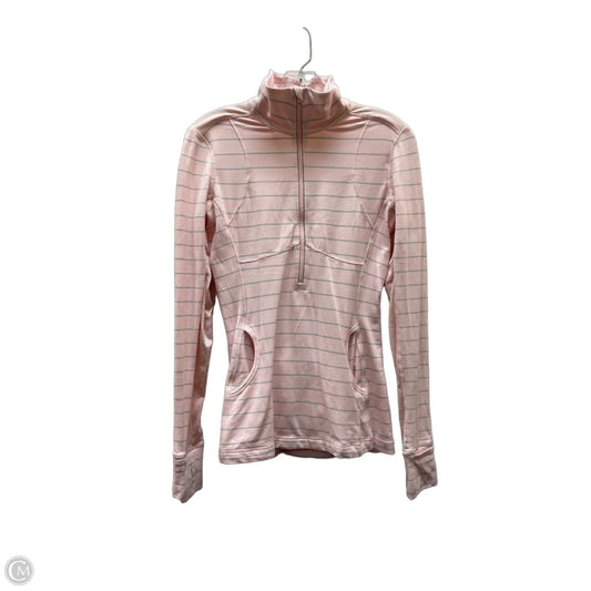 Athletic Sweatshirt Collar By Lululemon In Pink, Size: 6