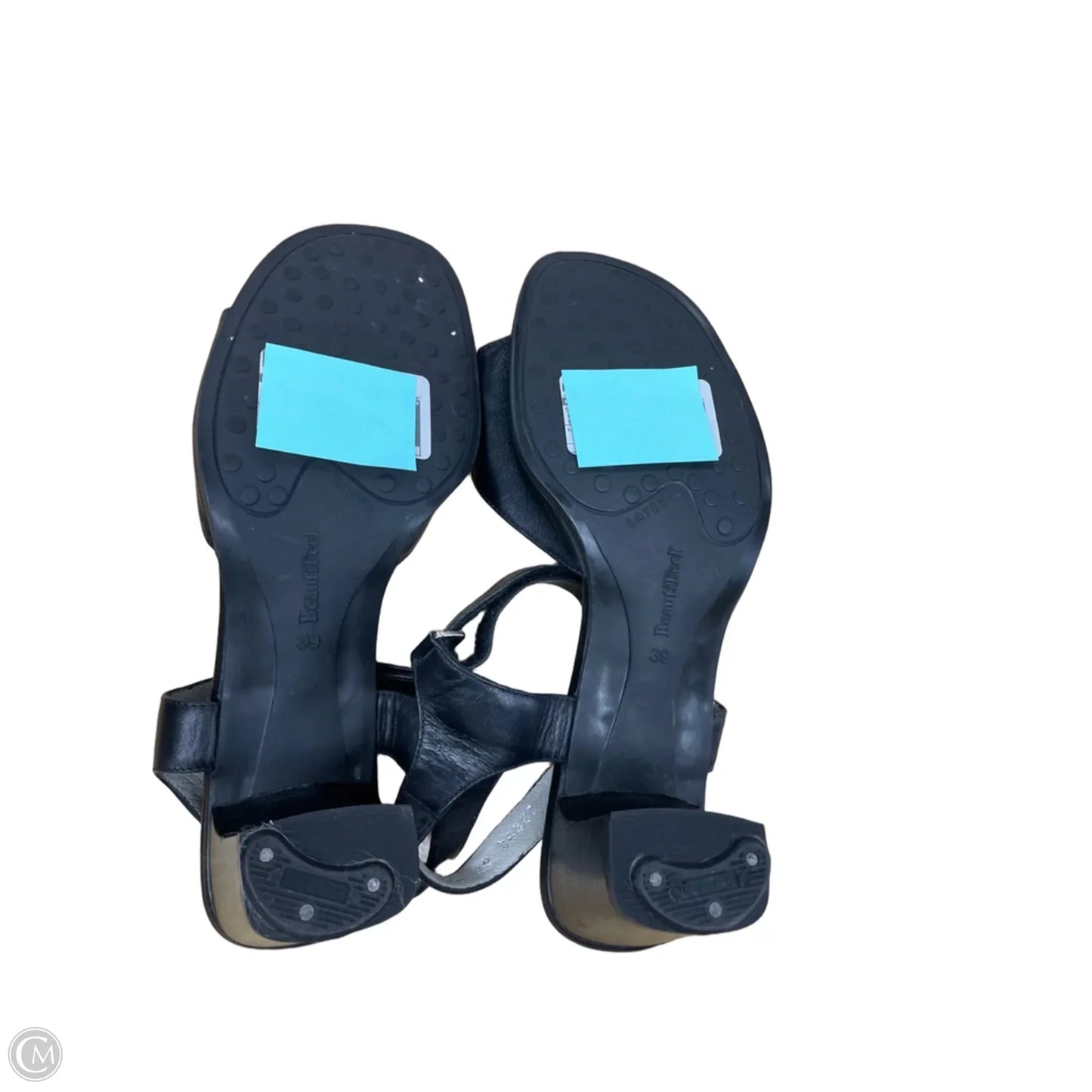 Shoes Heels Block By BeautiFeel In Black, Size: 7.5