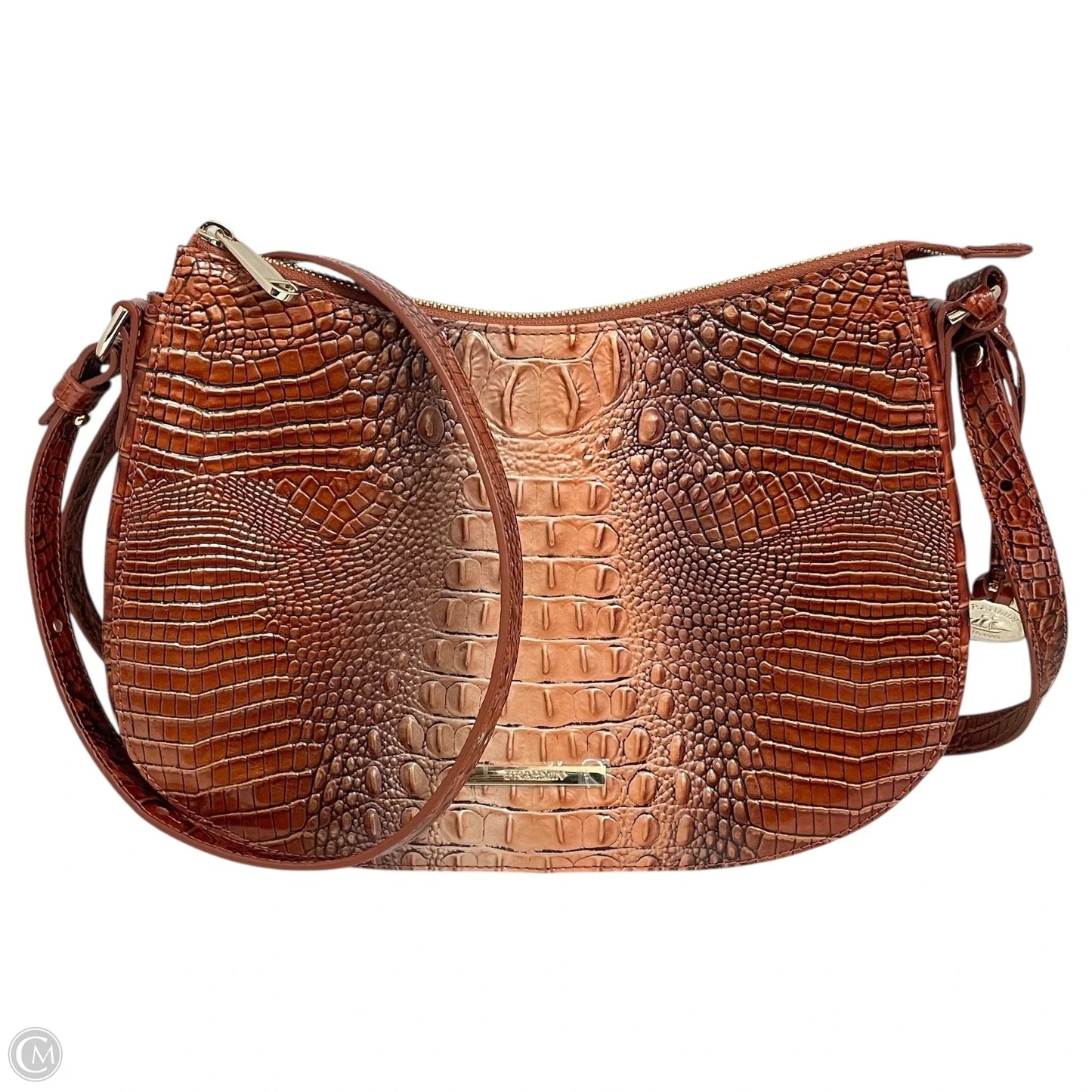 Handbag Designer By Brahmin, Size: Large