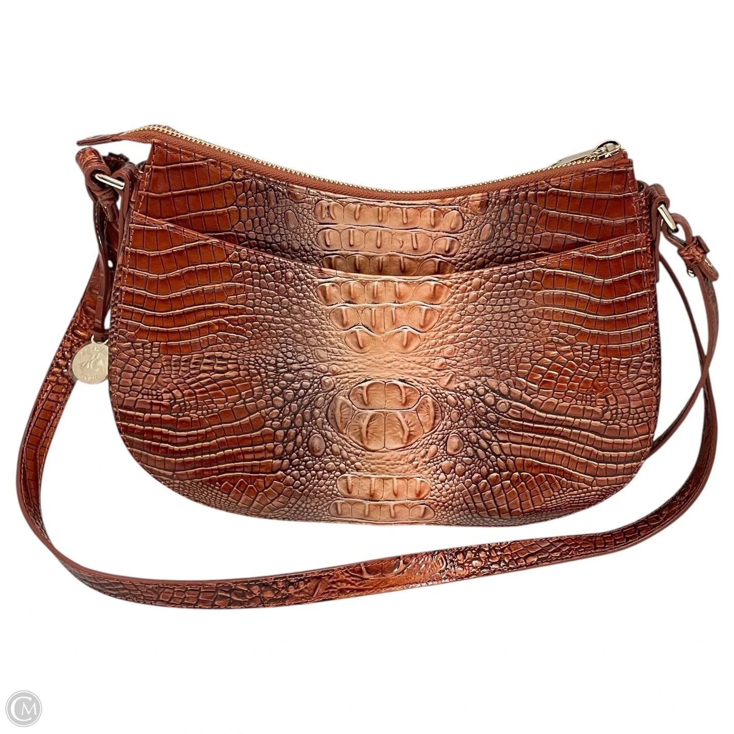 Handbag Designer By Brahmin, Size: Large