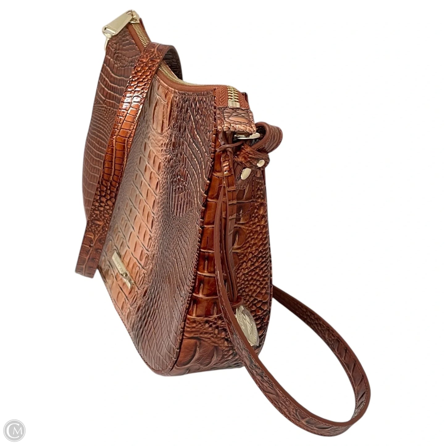 Handbag Designer By Brahmin, Size: Large