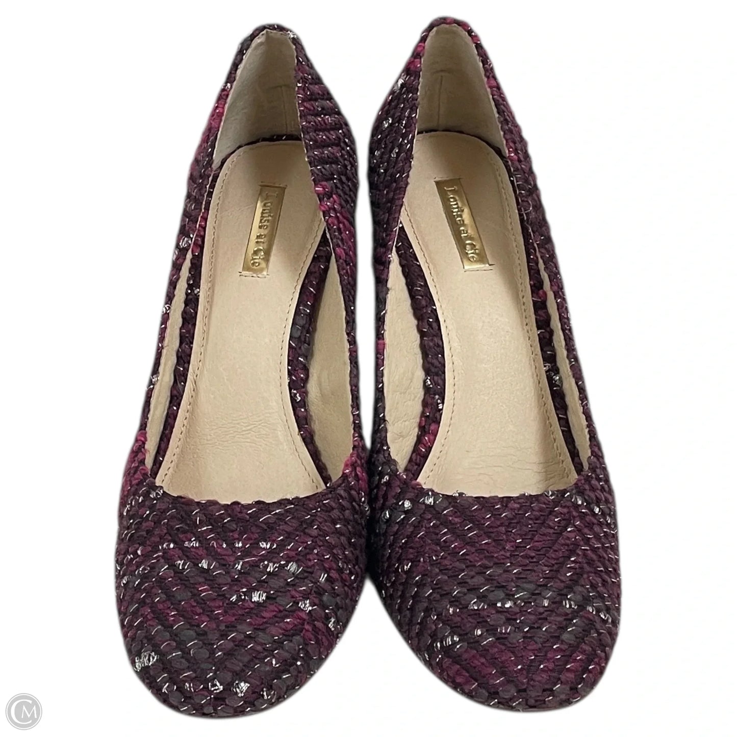 Shoes Heels Block By Louise Et Cie In Purple, Size: 11